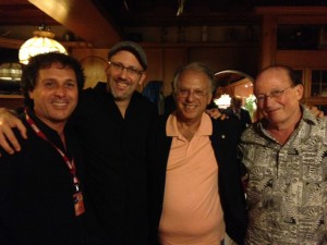 Guitarists Peppino Dagostino, Adam Rafferty, Pepe Romero and Carlos Barbosa-Lima