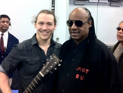 ShaShaun Hopper and Stevie Wonder
