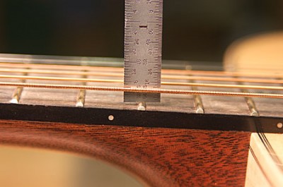 Fingerstyle Guitar Setup- String Height Measurement