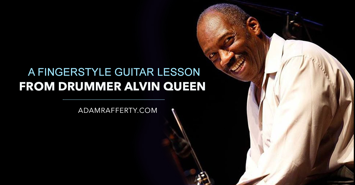 A Fingerstyle Guitar Lesson from Drummer Alvin Queen